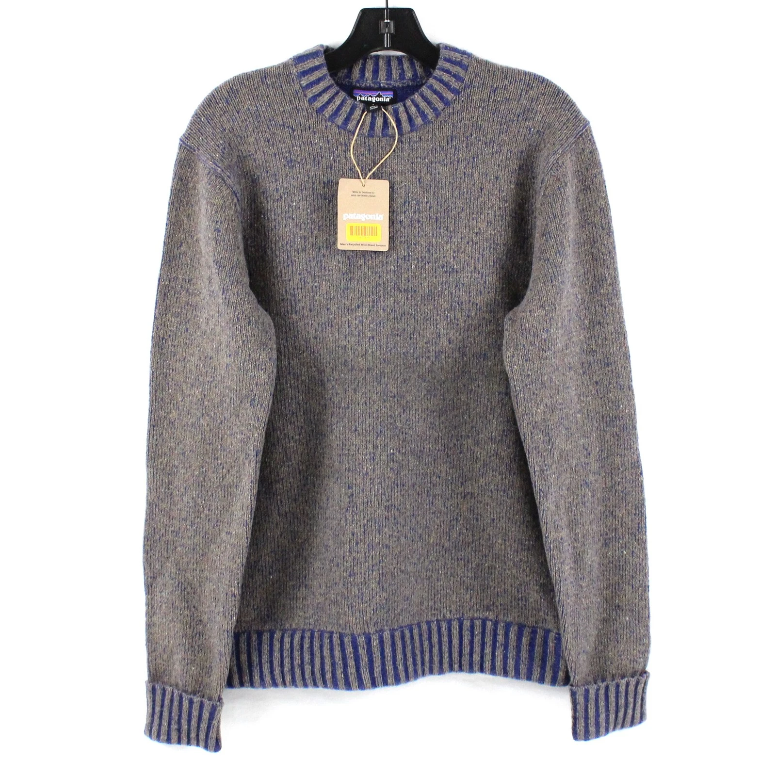Patagonia Recycled Wool - Blend Knit Crew Sweater In Marlow Brown Men's US S
Opens in a new window o