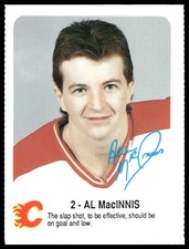 1987-88 Red Rooster Calgary Flames Al MacInnis Calgary Flames
