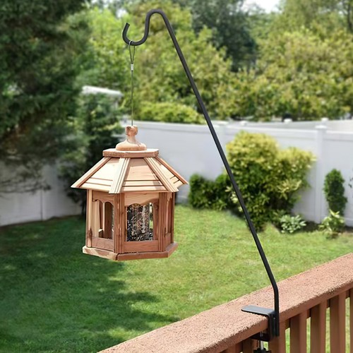 Fence Bird Feeder Hanger Hanging Feeders for Outdoors Garden Hook - Bild 12 von 12