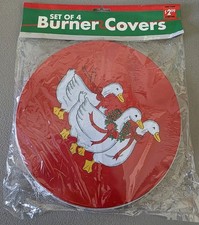 Vintage Christmas Geese Goose Electric Stove ...