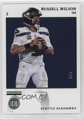 2019 Panini Encased Emerald 3/5 Russell Wilson #90 04jj