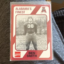 Collegiate Collection 1989 Alabama Crimson Tide Ben Smith #123 Alabama's Finest