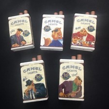Vintage 1994 Camel Lights Joe's Place Permanent Match Complete Set Never Used!