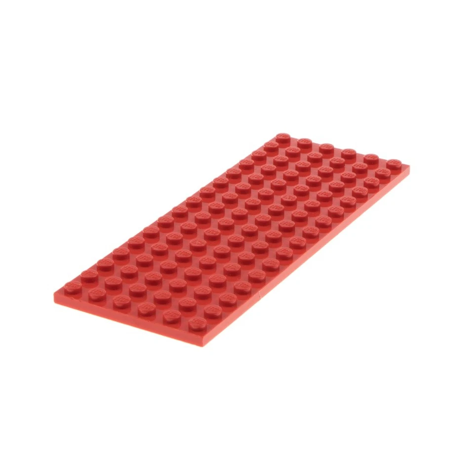 1x Lego Bau Platte 6x16 rot Basic Grundplatte Zug Eisenbahn 10024 4544524 3027