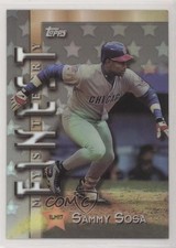 1998 Topps Refractor Sammy Sosa Frank Thomas Mark Grace Albert Belle HOF 05qa