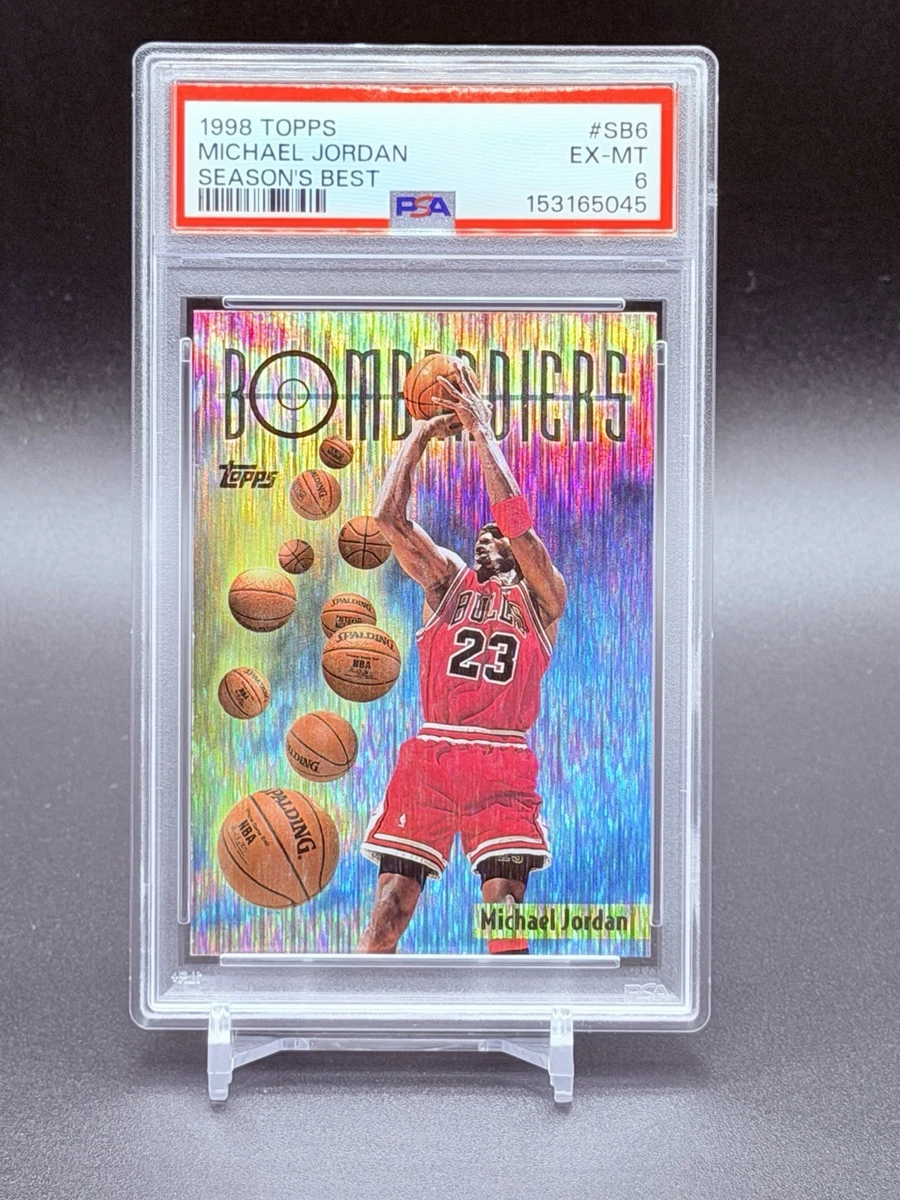 Topps Michael Jordan Basketball Sports Trading Card Singles for