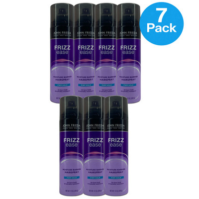 John Frieda Frizz Ease Moisture Barrier Hairspray 12 Oz 7 Pack New