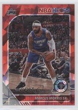 2019 Panini NBA Hoops Premium Stock Red Cracked Ice Prizm Marcus Morris Sr z7h