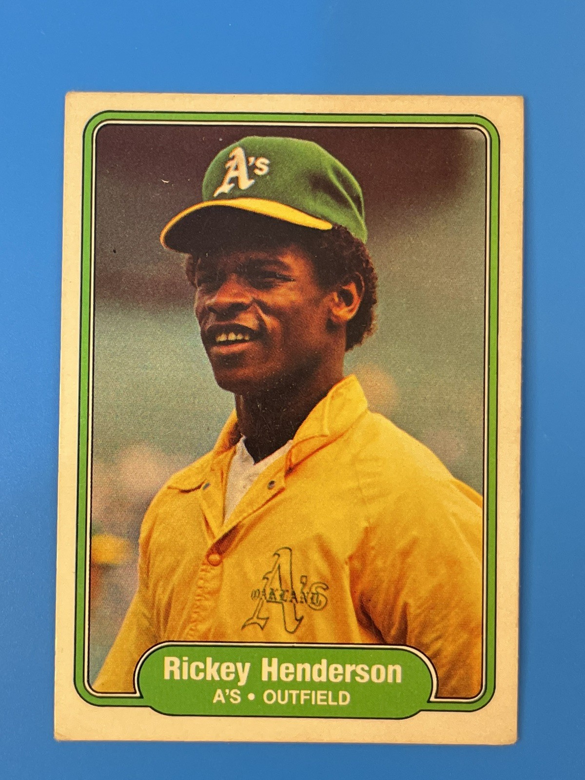 1982 Fleer - Rickey Henderson #92