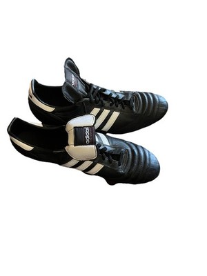Rare Vintage Adidas Copa Mundial Black Soccer Cleats 015110