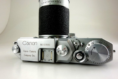 Canon RF Kamera 57935 Leitz Leica Hektor 13,5cm f4,5  jp057