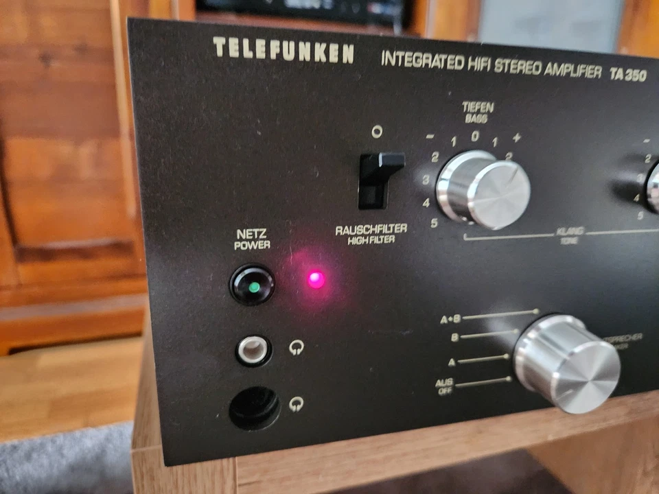 TELEFUNKEN TA 350 HIFI VINTAGE VERSTÄRKER AMPLIFIER - Bild 3 von 4