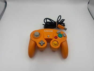 Nintendo GameCube Controller  Orange DOL-003 Wired Controller Japan 14+