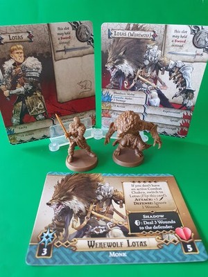 Zombicide / Massive Darkness LOTAS + LOTAS WEREWOLF  - Comic Book Extras Vol.2