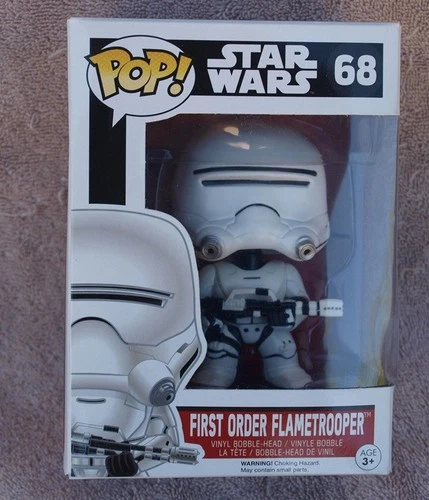 Funko Pop! First Order Flametrooper from Star Wars #68  - Vaulted