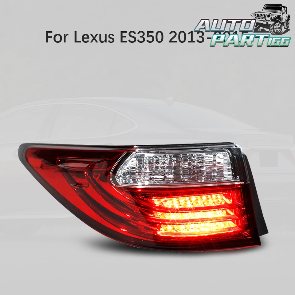 Left Rear Outer Tail Light For 2013 2014 2015 Lexus ES350 - Image 2 of 4