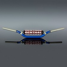 MANUBRIO RENTHAL 997 BLU TWINWALL 28,6 MM CON TRAVERSINO motocross enduro
