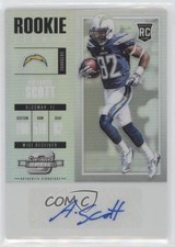 2017 Panini Contenders Optic Rookie Ticket Auto Artavis Scott #181 Auto 0m0