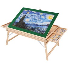 Uimoso 1500 Piece Puzzle Board Leg Drawer Cover Portable Adjustable Jigsaw