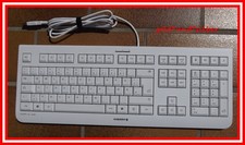 CHERRY Tastatur BUSINESS KC 1000 USB weiß QW...