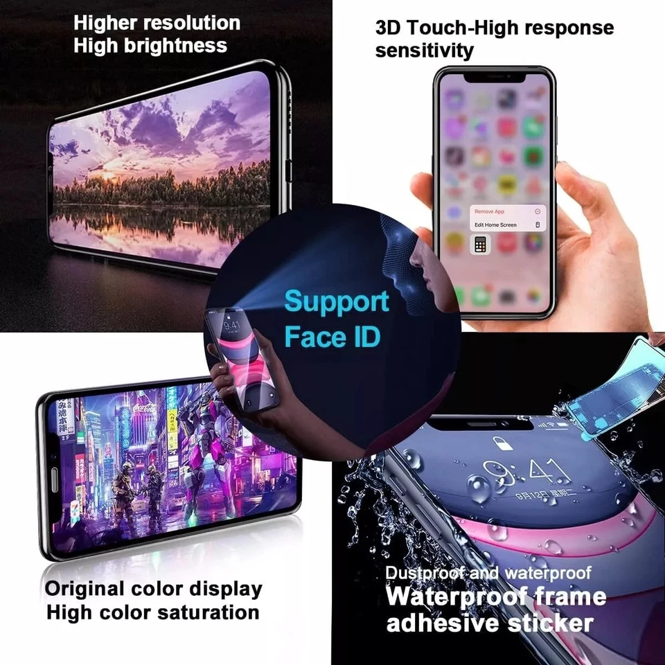 Display Set Für iPhone 11 PRO MAX Retina FHD Bildschirm OLED LCD 3D Touch Screen - Bild 2 von 4