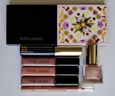 Estee Lauder Sample Lot - Eyeshadow, Blush, Lip Gloss, Mascara, Lip Pencil, Nail
