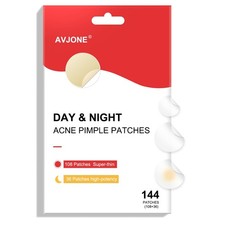 Pimple Patches for Face 144 Patches , Hydrocolloid Acne Patches with Tea Tree...