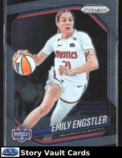 EMILY ENGSTLER 2025 Panini Prizm WNBA #84 NM Washington Mystics Basketball