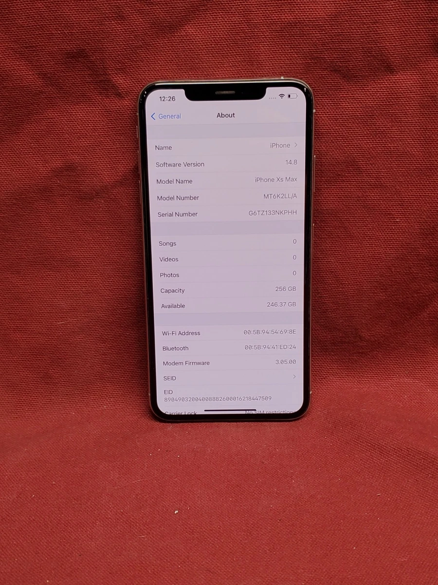 Apple iPhone XS Max Silver Phones for Sale | Shop New & Used Cell