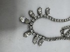 Vintage Antique Kramer Clear Rhinestone Necklace. 15” — photo 5