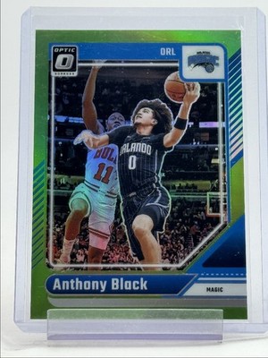 ANTHONY BLACK 2024-25 DONRUSS OPTIC LIME GREEN PRIZM MAGIC #154 /149 Q1300-H
