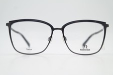 Brille Rodenstock R7123 Titanium Metallic Blau Oval Brillengestell Neu