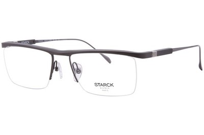 Starck SH2088T 0003 Titanium Eyeglasses Frame Men's Gunmetal Full Rim 54mm
