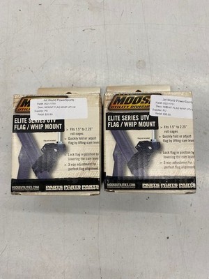 2-Flag Whip Mounts-Moose Utility, 0521-1751