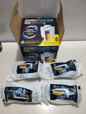 ZeroWater Official 5-Stage Water Filter Replacement NSF Certified, 4-Pack