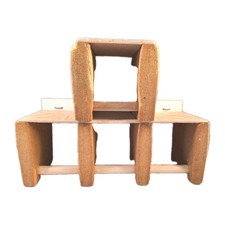 Parakeet Wooden Condo Compartments Budgie Coves Housing Cage Ready Bird Supply