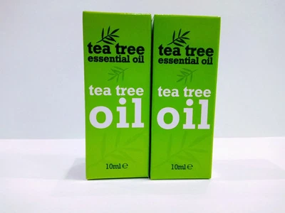 2x Tea Tree 100% Pure Essential Oil Anti Fungal Anti Bacterial Anti Virus - 10ml