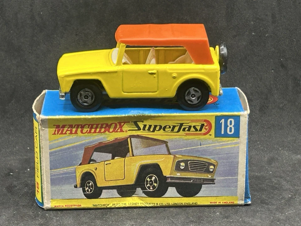 Matchbox Superfast MB18-A2: Field Car MINT in type G box - Image 2 of 4