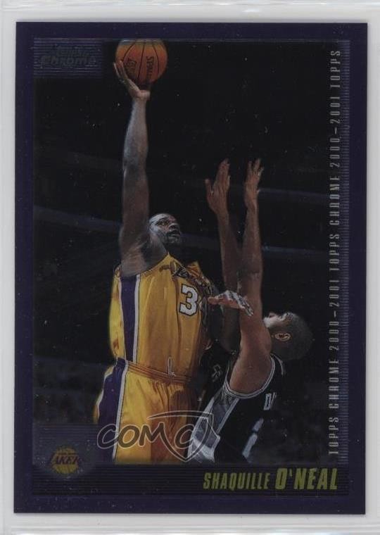 2000-01 Topps Chrome Shaquille O'Neal #8 HOF 0d08
