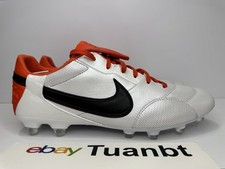 NUOVISSIME scarpe tacchetti calcio uomo Nike Premier III FG bianco/arancione HM0265 800