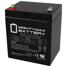 Mighty Max 12V 5Ah F2 SLA Replacement Battery for Ion Audio Sport Express