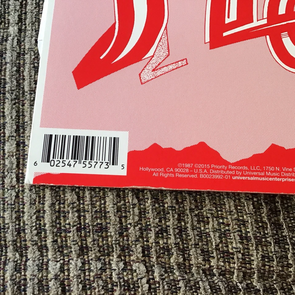 EAZY-E THE BOYZ N THE HOOD 12” SINGLE OOP 2015 REISSUED RUTHLESS PRINT 2TRX - Image 3 of 4