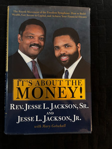 Rev. Jesse Jackson signed book, and signed photo