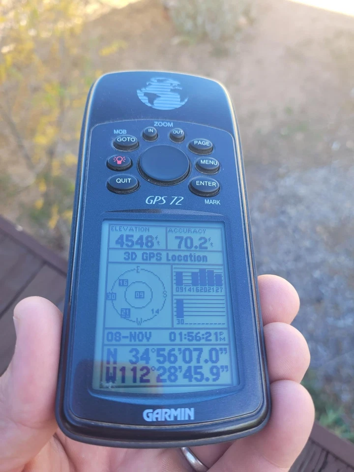 Garmin Hiking, Marine or Sea and Travel GPS 72 - Image 4 of 4