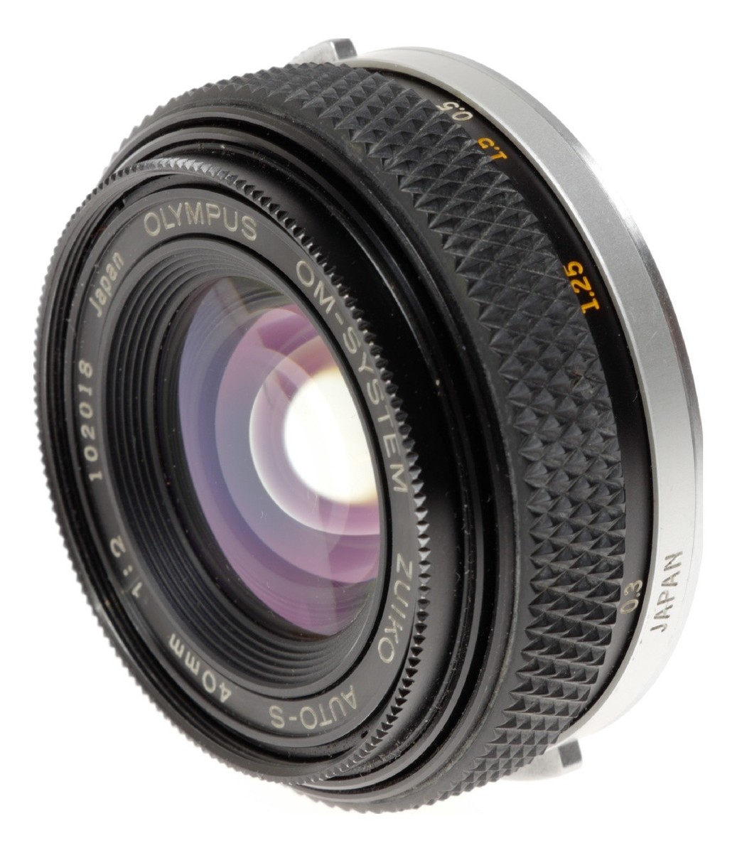 Olympus OM-System Zuiko 40mm F2 Pancake rare Lens 2/40 | eBay