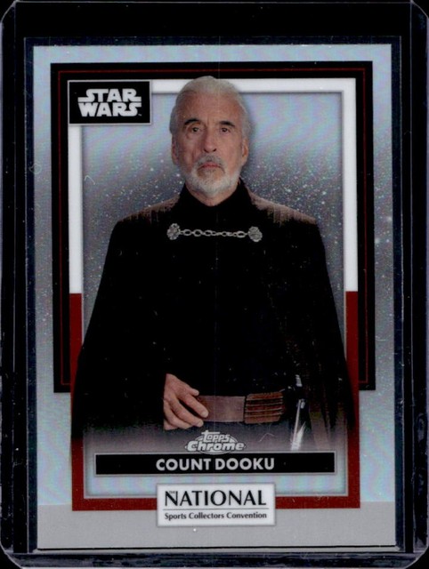 2026 Topps Chrome National NSCC Count Dooku Star Wars #SW-40