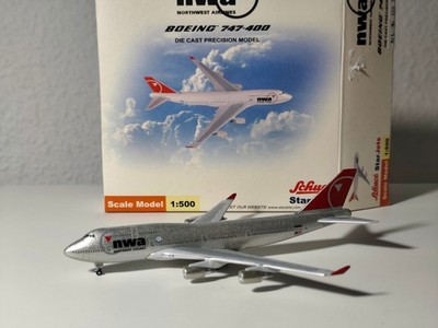 StarJets (wie Herpa) Northwest Airlines Boeing 747-400 N661US 1:500