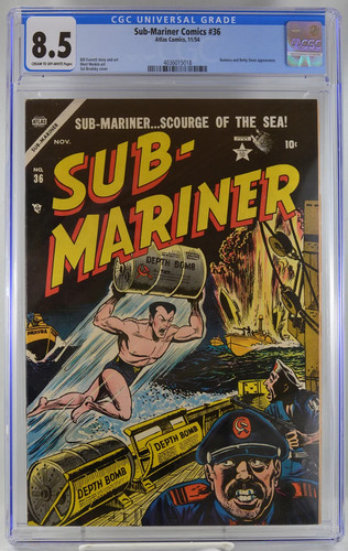 Sub-Mariner (1954, Atlas) # 36 CGC: CGC 8.5 (4036015018)