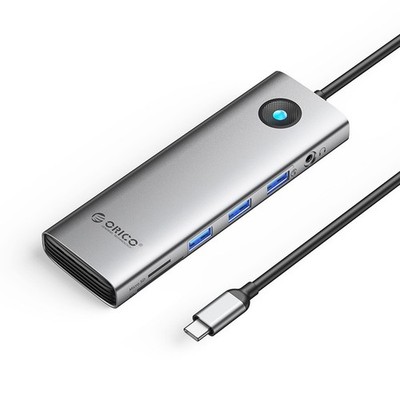 Orico PW11-10P Dockingstation USB-C auf 3*USB3.0/USB-C/HDMI/VGA/SD/TF/GLAN
