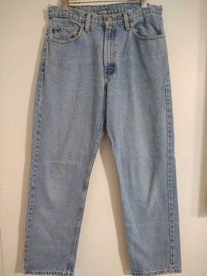90's Polo Ralph Lauren Regular Fit Light Blue Denim Jeans Size 32x30 C237